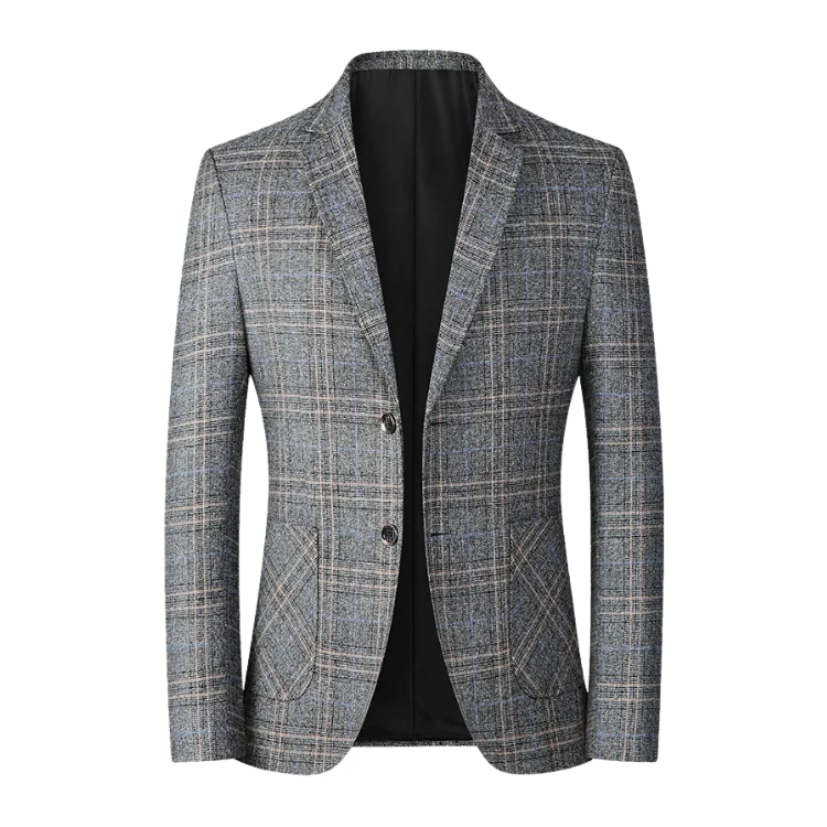 Checked Wool Blazer Raufford RF031