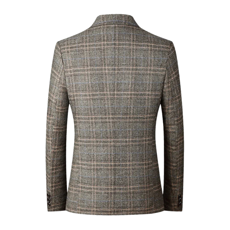 Checked Wool Blazer Raufford RF031
