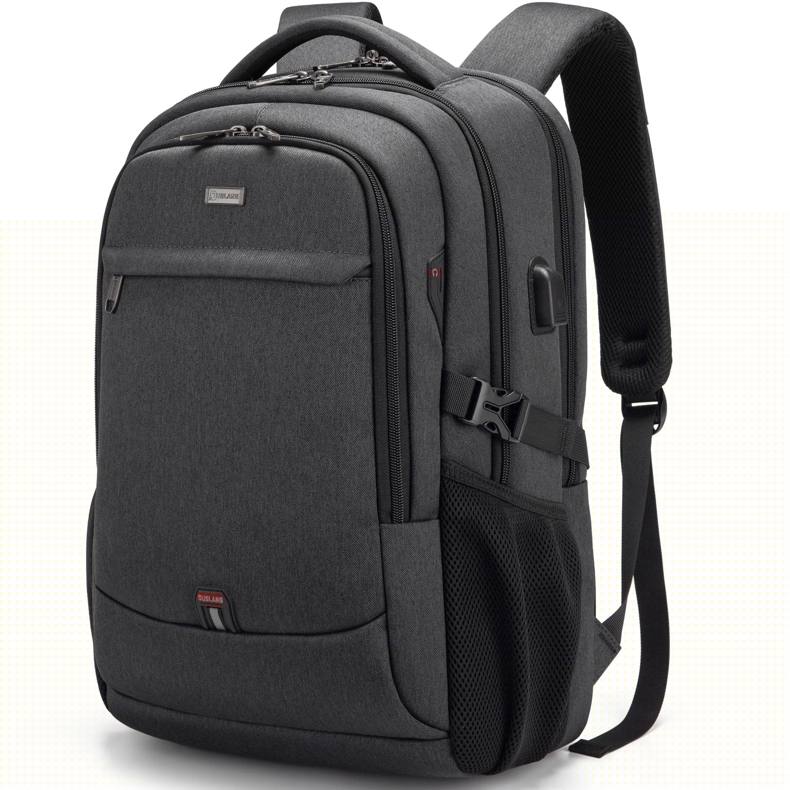 Men’s Executive Backpack Raufford RF084 – 17" Laptop, Water-Resistant, USB Port