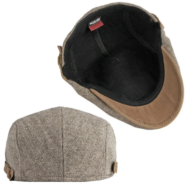 Men’s Italian Wool Flat Cap Raufford RF034