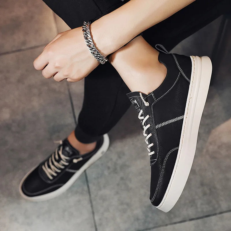 Men’s Leather Trainers Raufford RF417