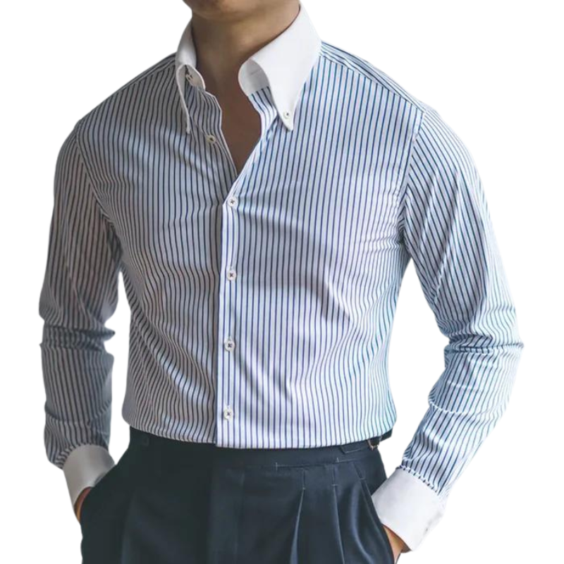 Men's Striped Dress Shirt Raufford RF053