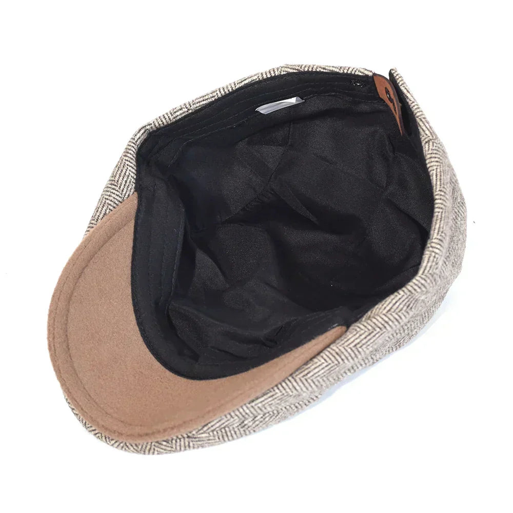 Italian Polyester Flat Cap Raufford RF036