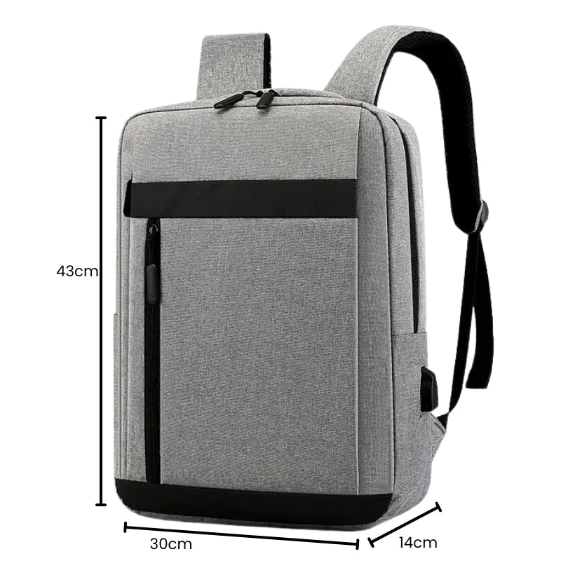 Men’s Executive Backpack Raufford RF088 – 15" Laptop, USB Port